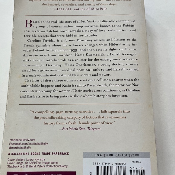 Martha Hall Kelly, Lilac Girls, Novel - Picture 2 of 2